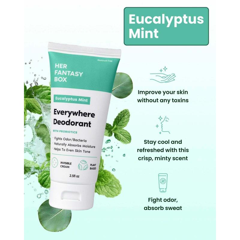 Everywhere Deodorant (Mint) for Full Body Freshness & Skincare