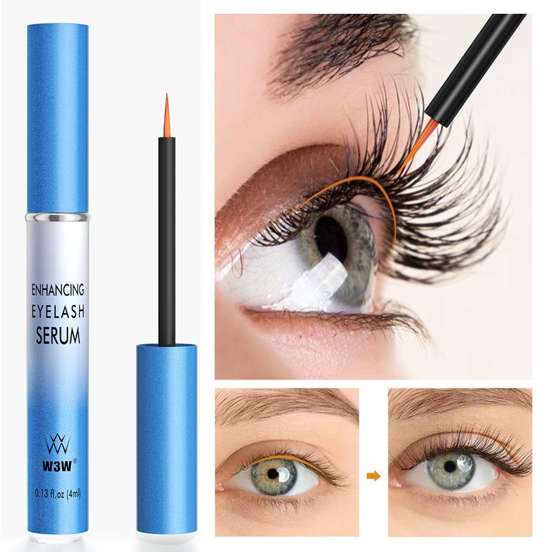 W3W Lash Serum: Serum for Made Available for Longer Thicker Lashes &  Lash, Natural Formula for Eyelash Growth Nourishing, No-Irritating (4ml)