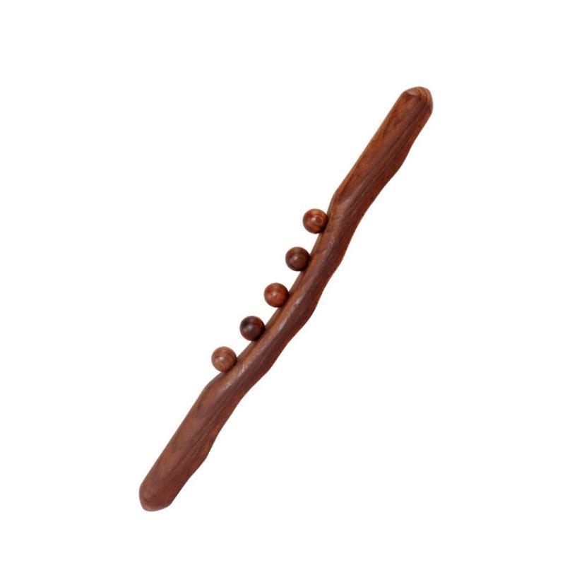 Wooden Massage Stick, Handheld Massage Tool, Manual Massage Tool for Muscle Relaxation, Muscle Relaxation Tool for Home & Travel