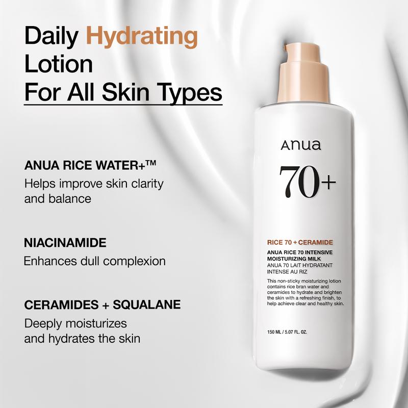 [Anua Official Shop] Deep Hydration Skincare with Rice extract | Facial Cleanser, Rice extract toner, Skin Repair Serum, Moisturizer, korean skin care