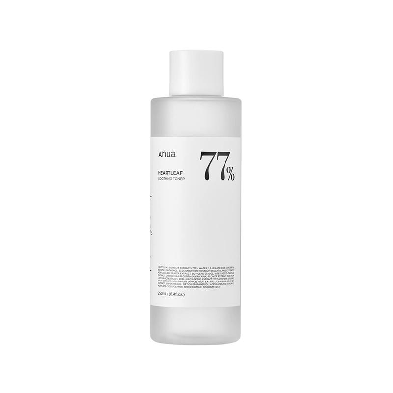 Anua Heartleaf 77% Soothing Toner I pH 5.5 Skin Trouble Care, Calming Skin, Refreshing, Purifying (500ml   16.9 fl.oz.)