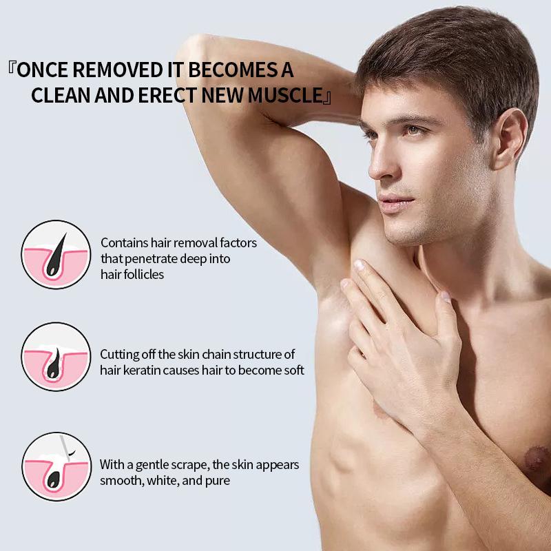 Men's Hair Removal Cream, Comfort Quick Hair Removal Cream, Hair Removal Cream, Hair Removal Cream for Arms, Legs, Chest, Back, Eyebrows, Face, Cosmetic Product