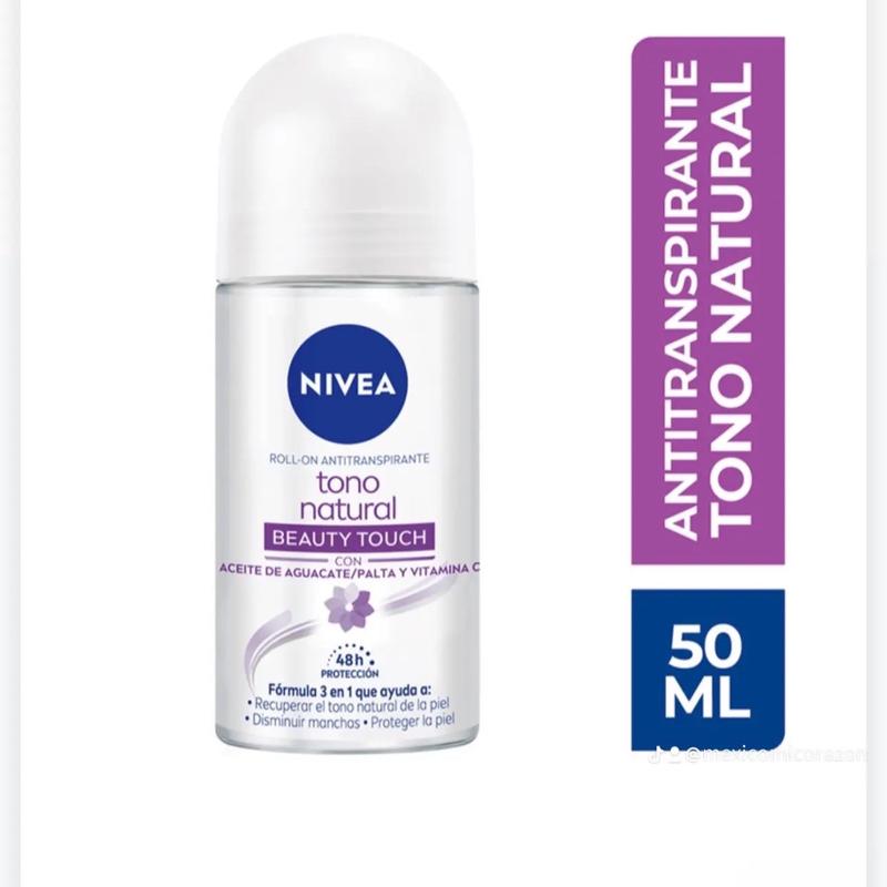 Nivea Beauty Touch Deodorant for Women with Avocado and Vitamin C for brightening and evening out skin tone