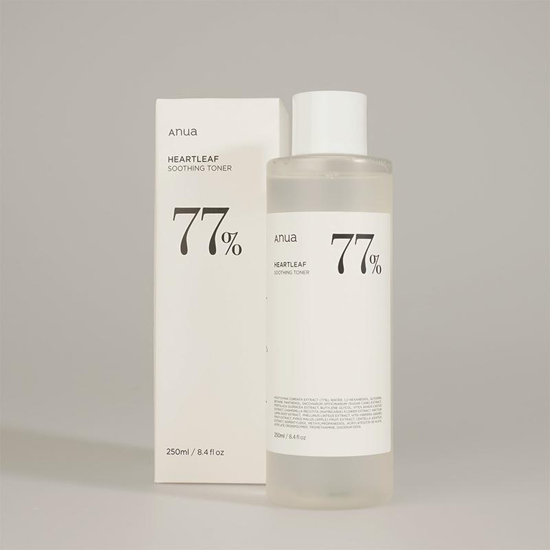 Anua Heartleaf 77% Soothing Toner I pH 5.5 Skin Trouble Care, Calming Skin, Refreshing, Purifying (500ml   16.9 fl.oz.)