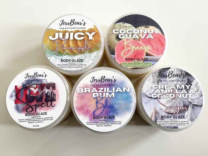 BODY GLAZE - ALL NEW SCENTS! PICK YOUR FAVORITE!