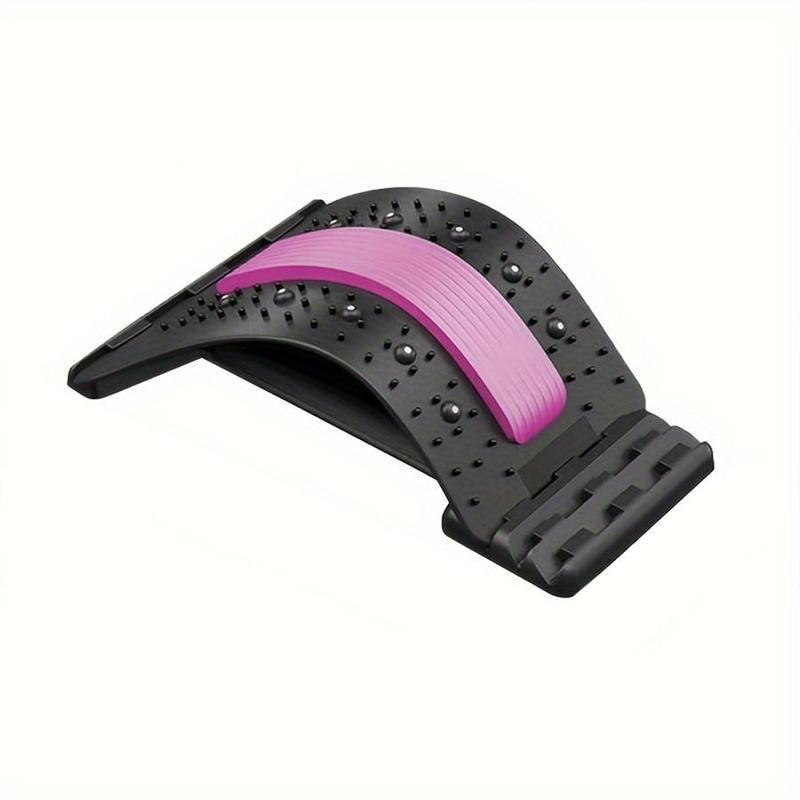 Adjustable Lumbar Stretcher, Back Stretcher, Lumbar Stretching and Massage Tool for Back, Sports & Outdoor Accessories