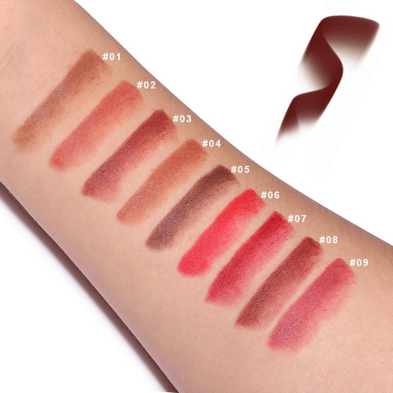 Long-lasting Matte Lipstick, 1 Count Waterproof Sweat Proof Lip Liner, Easy Coloring Lip Sticks, Suitable for All Occasions Lip Makeup