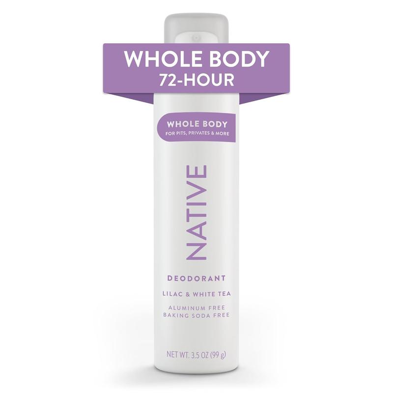 Native Whole Body Deodorant Spray Contains Naturally Derived Ingredients | 72 Hour Odor Protection, Sensitive Comfort