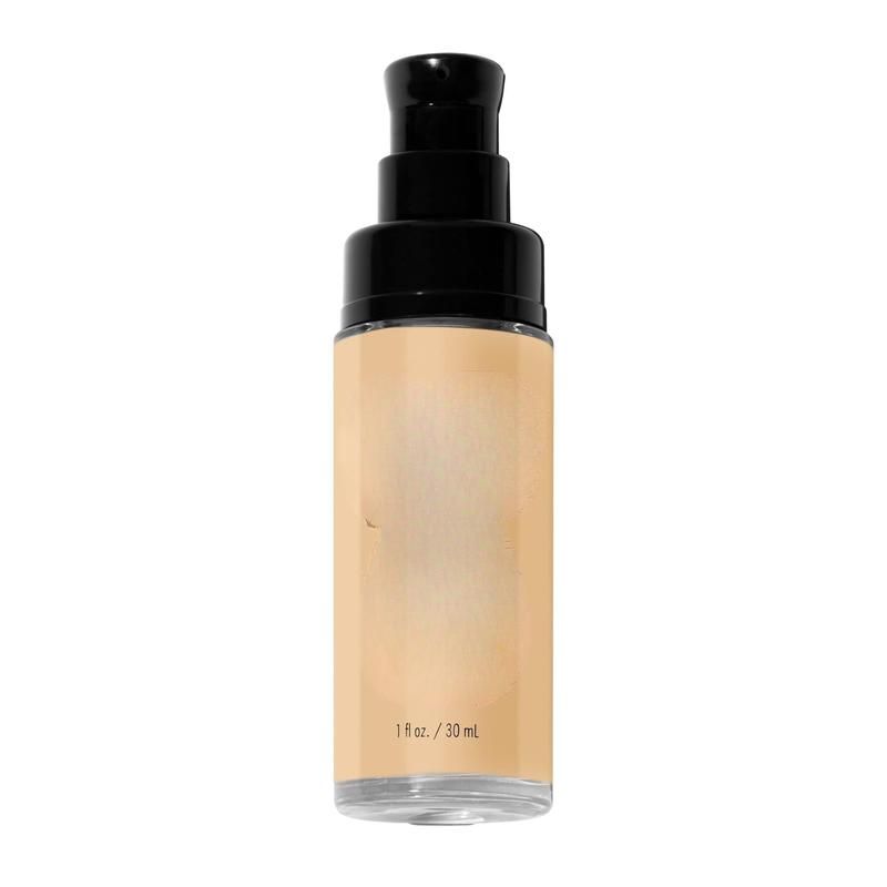 Liquid Foundation - Light Beige, 1 oz. Cruelty-free, Satin Matte Finish