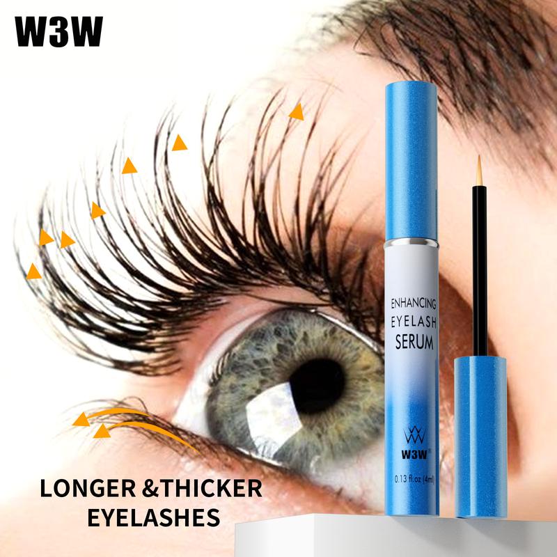 W3W Lash Serum: Serum for Made Available for Longer Thicker Lashes &  Lash, Natural Formula for Eyelash Growth Nourishing, No-Irritating (4ml)