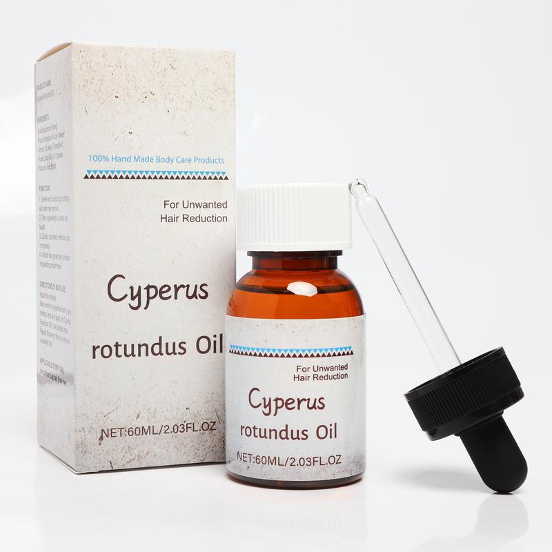 Cyperus Rotundus Oil, Cyperus Rotundus Oil for Hair Removal, Cyperus Oil 60ml Natural with Dropper, Reducing Body Hair Growth, Cyperus Oil Natural (1 2 Bottle)