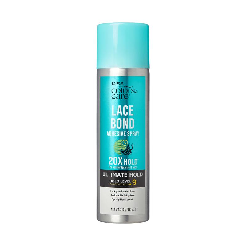 KISS Colors & Care Lace Bond Adhesive Spray Ultimate Hold, 11.1 oz.