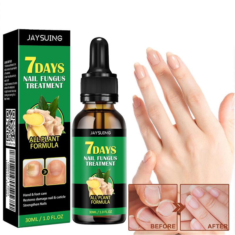 JAYSUING Ginger Nail Oil - Longer, Stronger and Brighter Nails, Nail Care Products for Men & Women