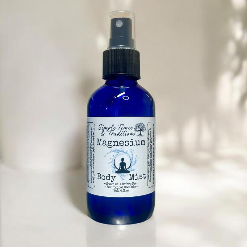 Magnesium Oil Body Spray for Daily Use - Natural Ingredients with Multiple Scents & Sizes Body Care Lavender