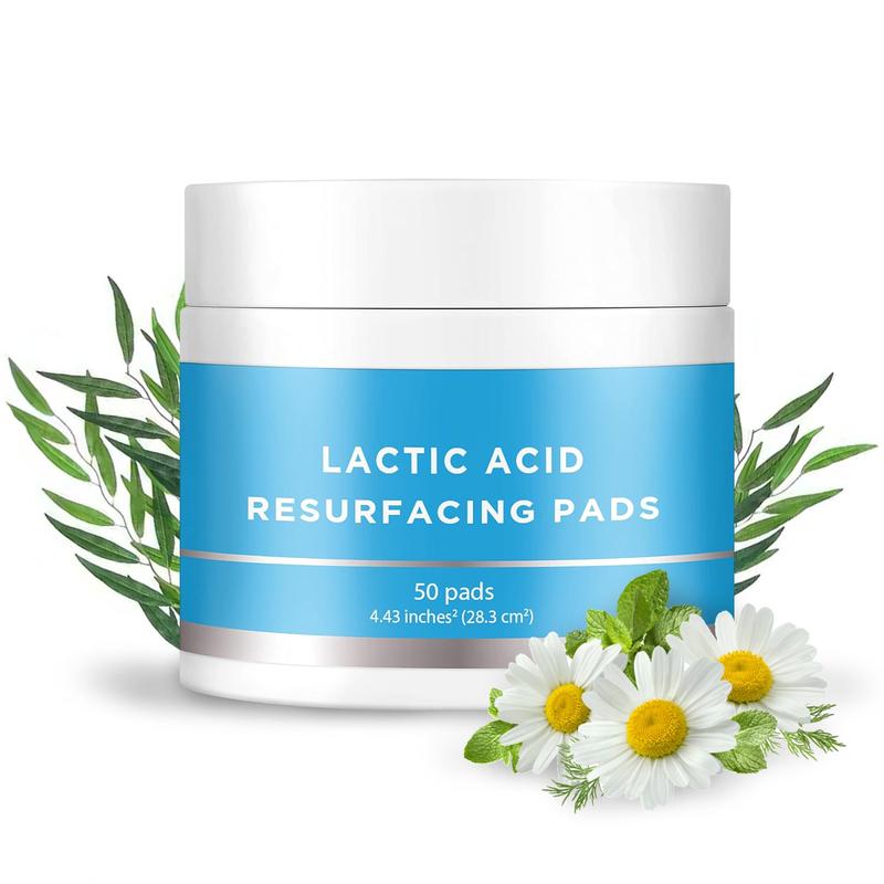 Pure Daily Care Lactic Acid Resurfacing Peel Pads - Exfoliating, Toning and Brightening Treatment - Skincare