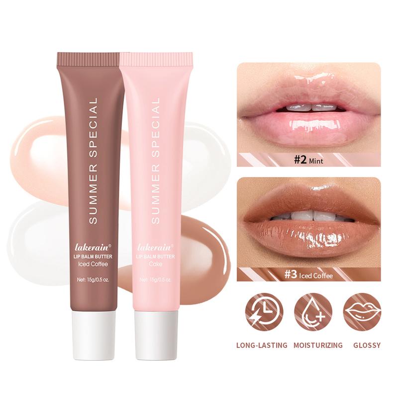 Lakerain Summer Butter Lip Balm Moisturizes and moisturizes lips