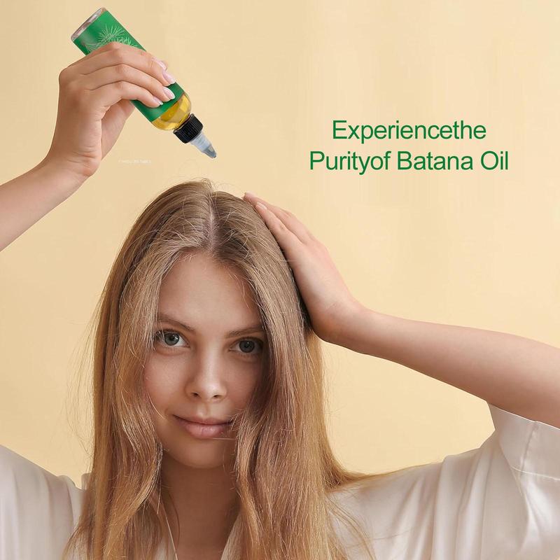 Batana Oil, 1 Box Pure Batana Hair Care Oil from Honduras, Hair Care Oil for Smoothing Frizz and Split Ends, Ideal for Winter Hair Care, Christmas Gift