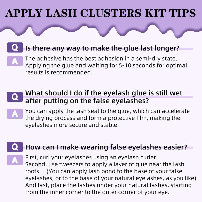 DIY Lash Extension Kit, B&Q 156pcs Lash Clusters, B37 D Curl Lash Clusters Kit, Waterproof Lash Clusters Kit Lash Extension Kit with Eyelash Extension Glue, Glue Remover, Lash Tweezers Lashes Clusters Kit for Eyelashes Extensions, Christmas Gift