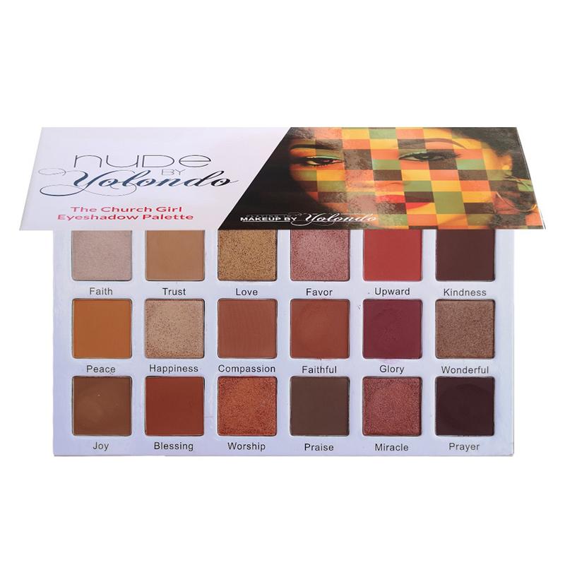 Church Girl “Nude By Yolondo” Eyeshadow Palette