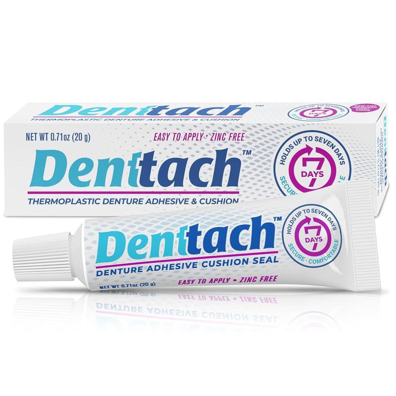 [FLASH SALE] 3 PCS Denttach Thermoplastic Adhesive Denture Reline Oral .70 oz