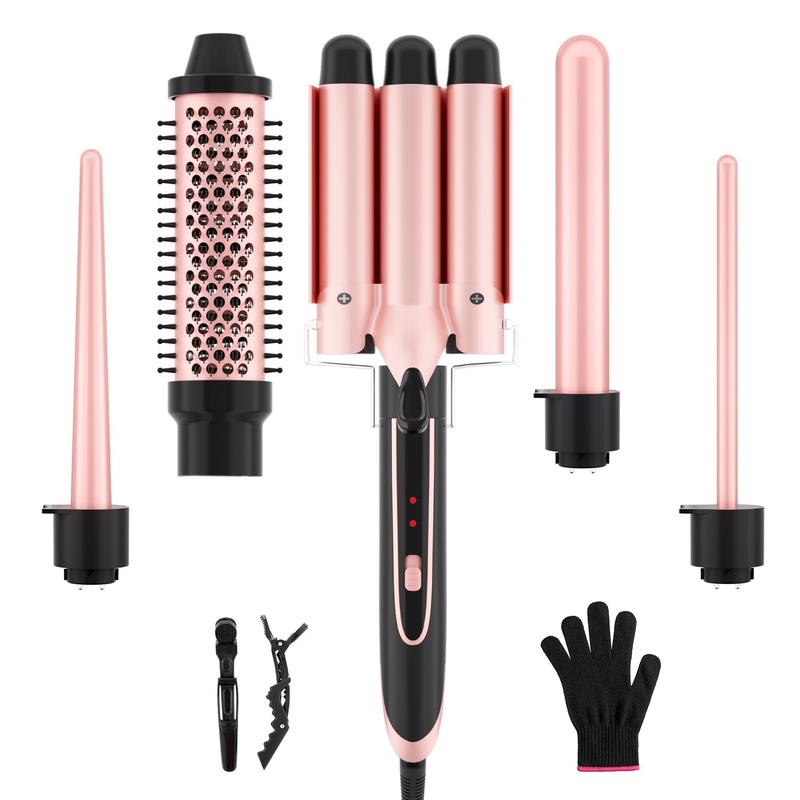 Hair Curler Set, Hair Curler, Hair Styling Tool, Heated Hair Curler, Curling Iron, Fast Heating Hair Curler, Professional Hair Styling Tools for Women, Summer Gift