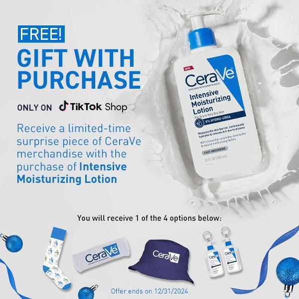 CeraVe Makeup Lover Skincare Duo: CeraVe Hydrating Cream-to-Foam Cleanser (Normal to Dry Skin + Removes Makeup) & NEW CeraVe Intensive Moisturizing Lotion (Dry to Very Dry Skin + 5% Hydro-Urea)