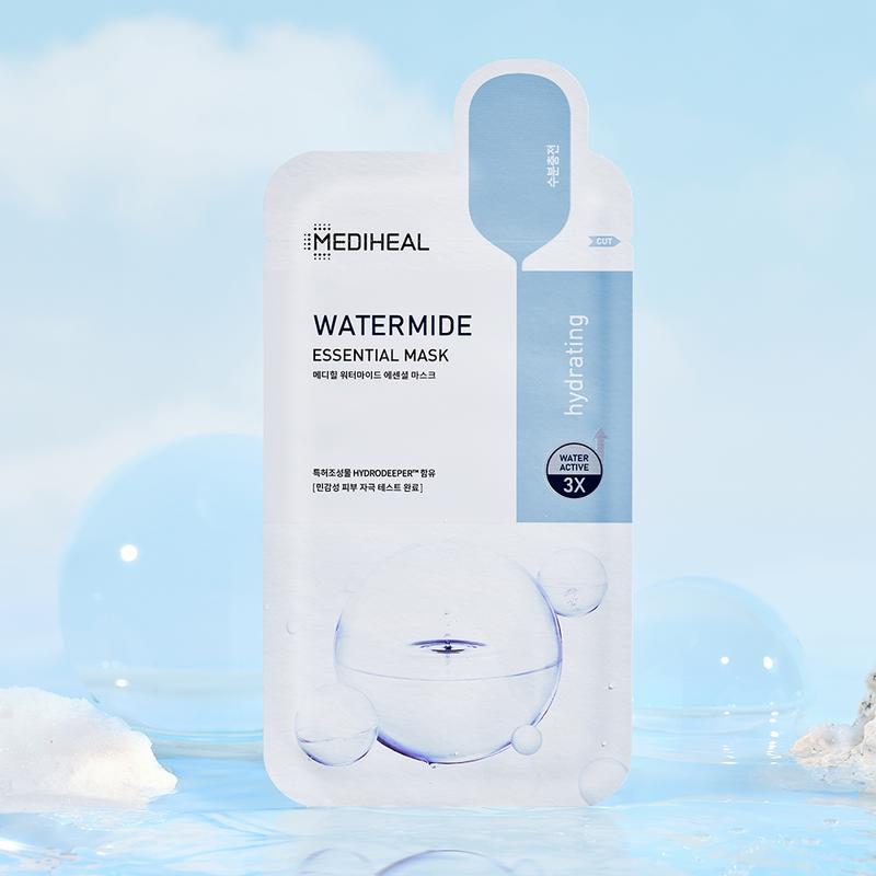 MEDIHEAL OFFICIAL Watermide Hydrating Essential Mask Hydrate Moisturizing