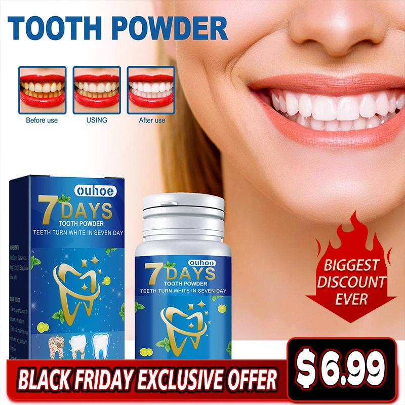 Novigor 7 Days Cleansing Tooth Powder - Polishes & Removes Stains for a Healthier Smile - Foam, Coffee Coffee Whitening