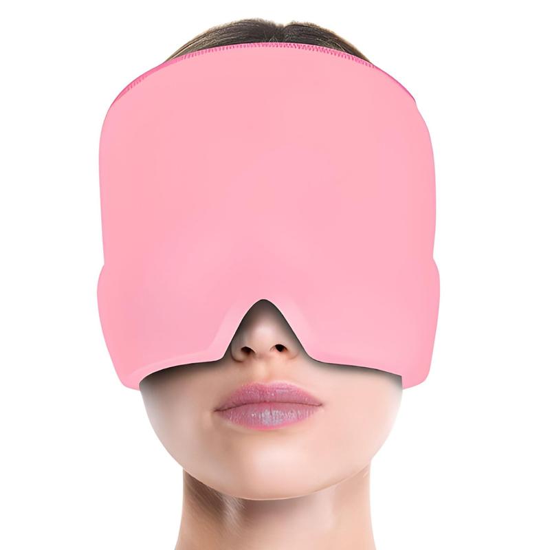 Cold & Hot Compress Gel Head Mask, Reusable Face Mask, Face Mask for Sleeping, Skin Care Tool for Women & Men