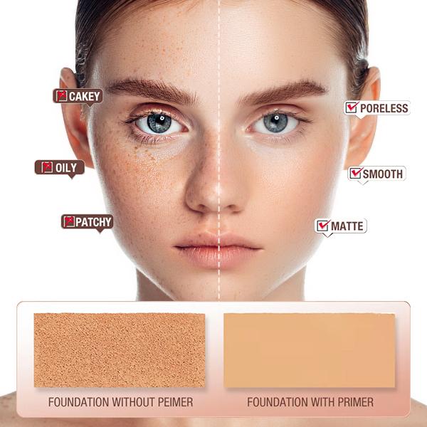 Lanisty  Foundation 4 in 1-Light Spectrum for Flawless Makeup Foundation  Sunscreen Spf50+   Oil Control Moisturizing Hydrating Clear Color