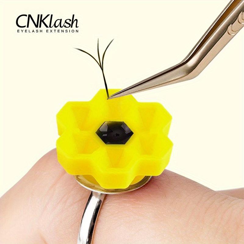 New Arrival Upgrade Eyelash Extension Double Glue Delay Holder Glue Blooming Cup