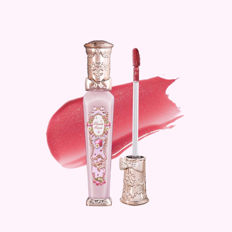 Flower Knows Violet Strawberry Rococo Collection Glowy Lip Gloss Lipstick flower knows Makeup Glossy Color Vintage