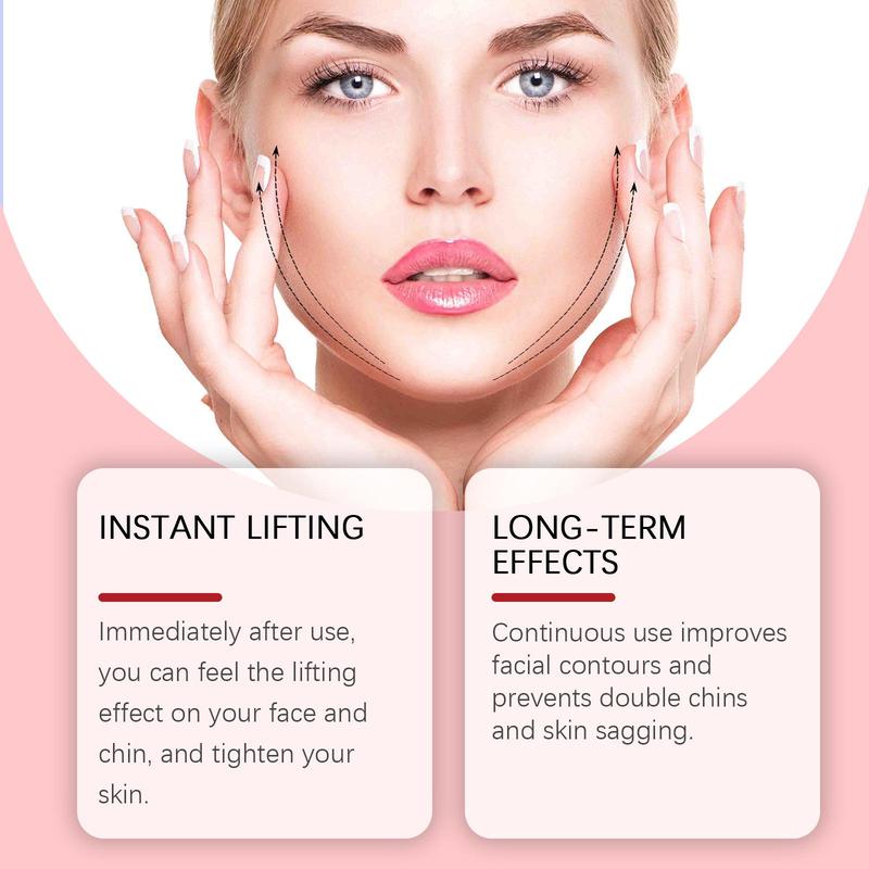 Collagen Overnight Wrapping Peel Off Facial Mask & Double Chin Mask & Brush, 18pcs set Hydrates and Tightens Skin Product, Firming & Lifting Tool