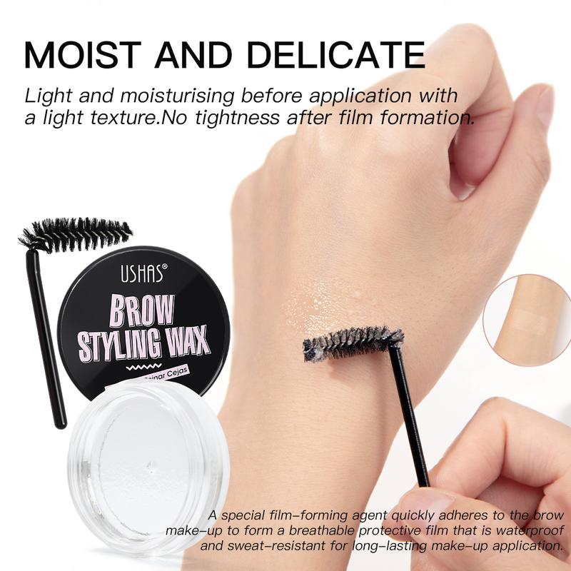 Long Lasting Clear Eyebrow Paste - Waterproof Setting Gel for Women - Wintertime Eyebrow Makeup Gel eyebrow pencil Eyebrow Gel Cosmetic Daily Flawless