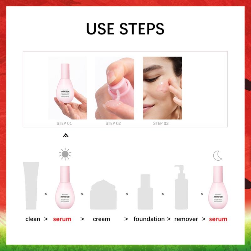 75ml Watermelon Hydrating Serum – Nourishing & Brightening Facial Essence for Women – Gentle Moisturizer & Ideal Skincare Gift