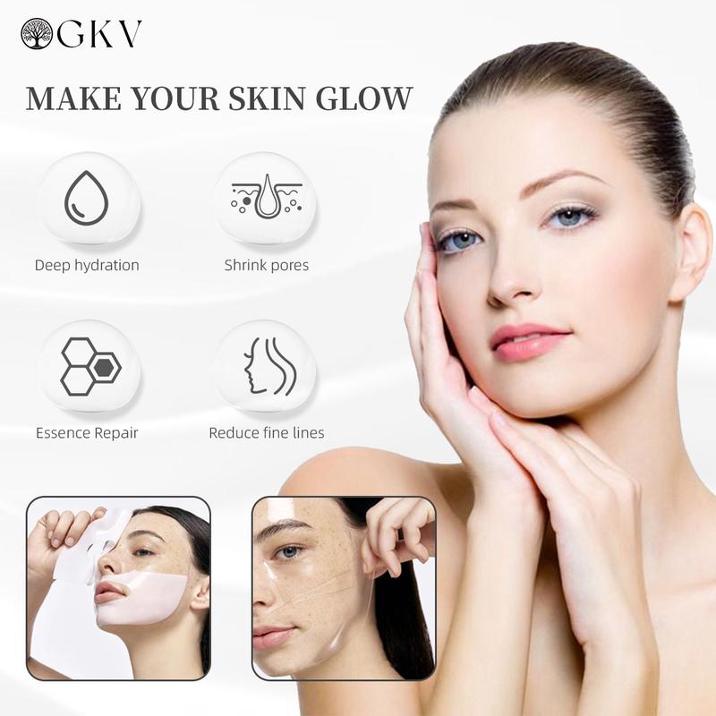 GKV-Deep Collagen Energy Mask | Night Sleep Collagen Mask 5pcsSkincare Hydrate Skin Repair ComfortRejuvenating Hyaluronic Hyaluronic Acid