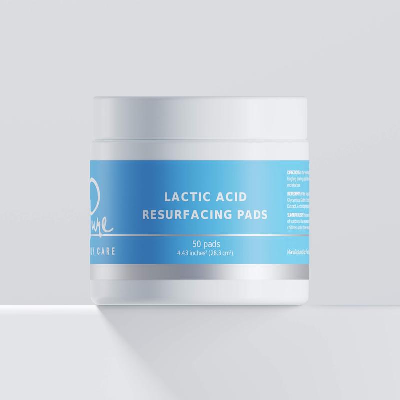 Pure Daily Care Lactic Acid Resurfacing Peel Pads - Exfoliating, Toning and Brightening Treatment - Skincare