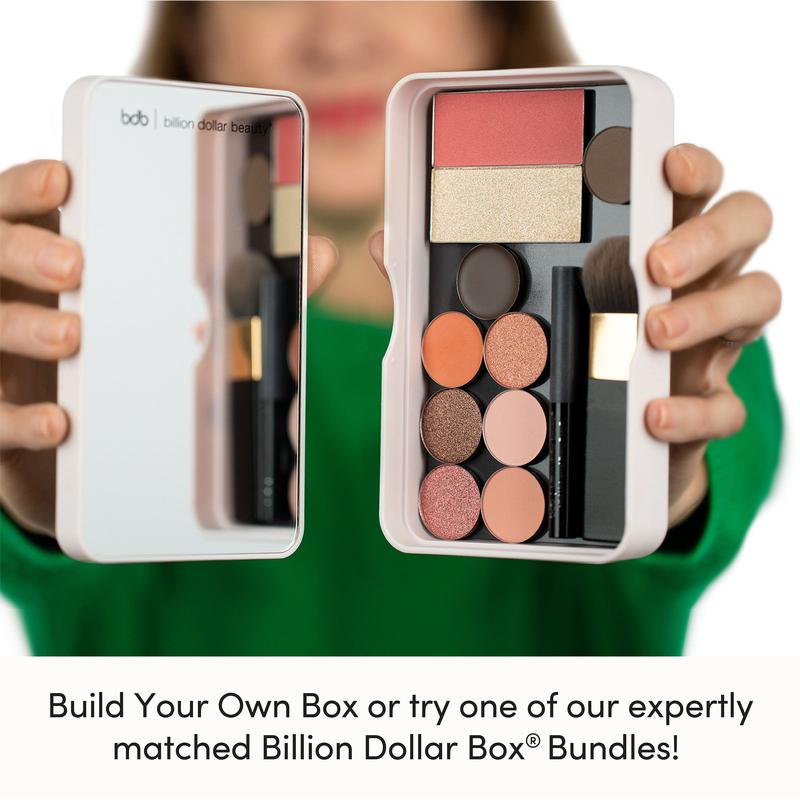 Billion Dollar Box with Mirror and Magnetic Base for Compact Makeup Storage