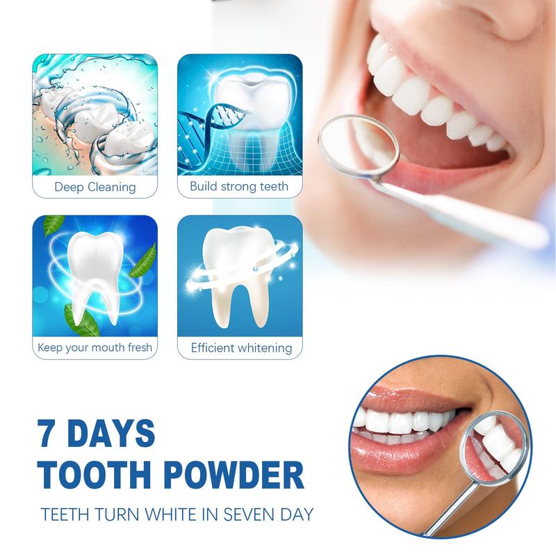 Novigor 7 Days Cleansing Tooth Powder - Polishes & Removes Stains for a Healthier Smile - Foam, Coffee Coffee Whitening