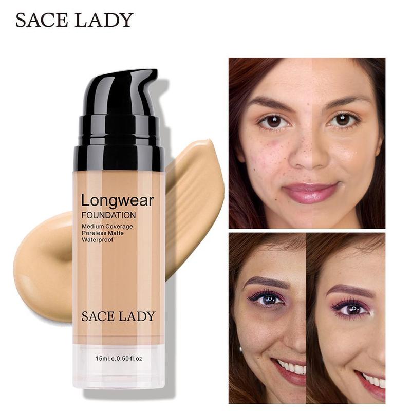 Long-lasting Medium Coverage Foundation, Lightweight Foundation, Moisturizing Foundation, Full Coverage Flawless Makeup Cream, Lightweight Concealer Foundation, Makeup Product