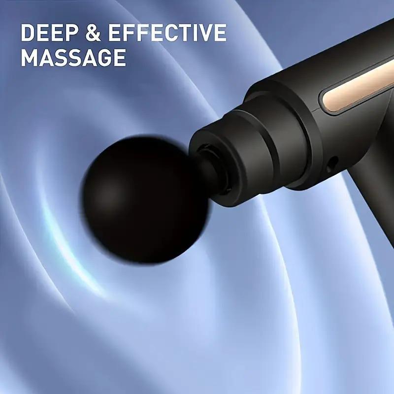 Rechargeable Fascia Massage Gun, Convenient and Portable, Relieve Post-Workout Aches in Minutes neck massager masajeador