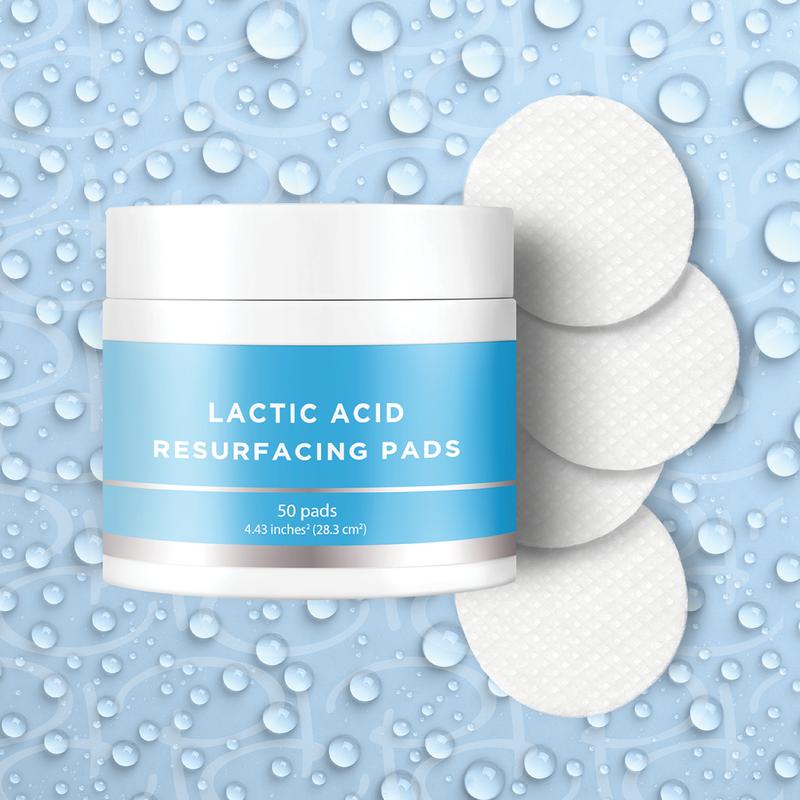 Pure Daily Care Lactic Acid Resurfacing Peel Pads - Exfoliating, Toning and Brightening Treatment - Skincare