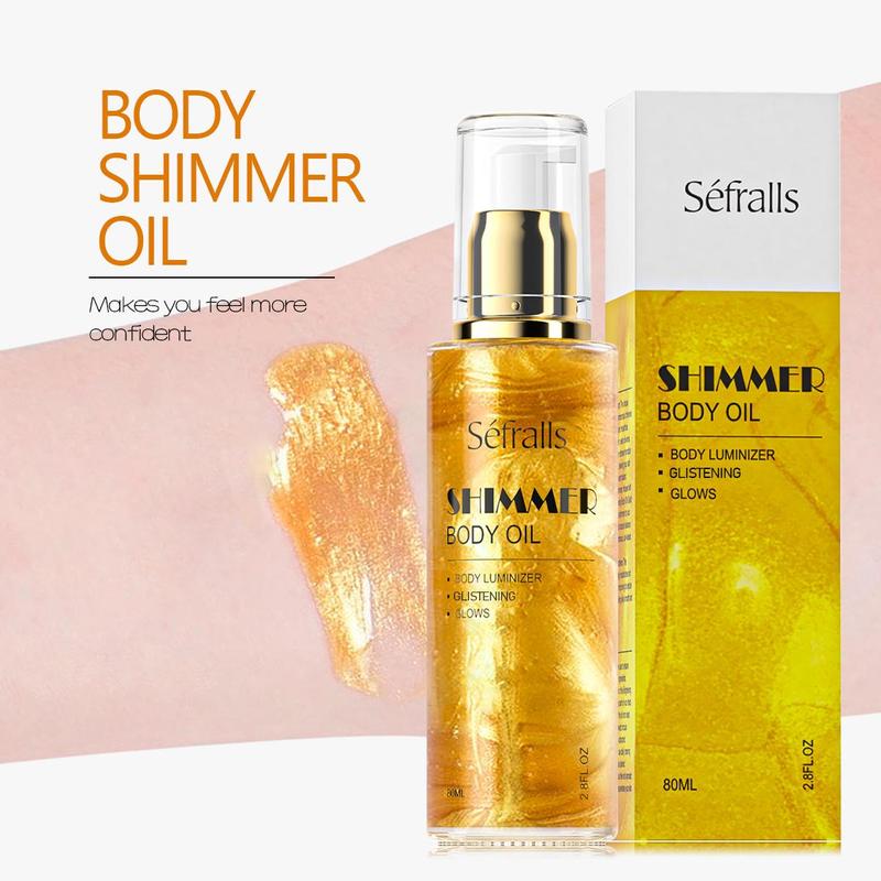 Sefralls Body Shining Oil Moisturizing Facial Body Refining High gloss Oil