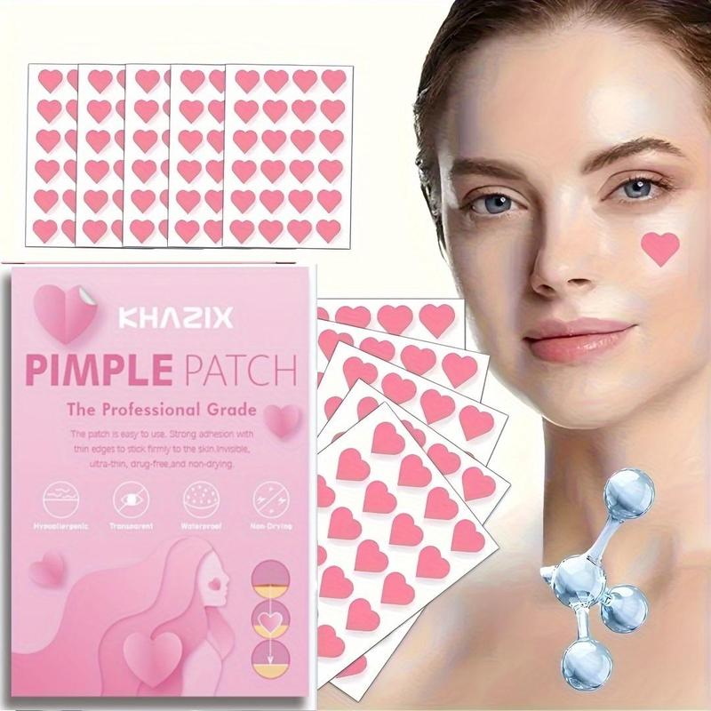 Heart Shaped Hydrocolloid Pimple Patch, 120pcs box Invisible Acne Cover Patches, Skin Care Product for Women & Men