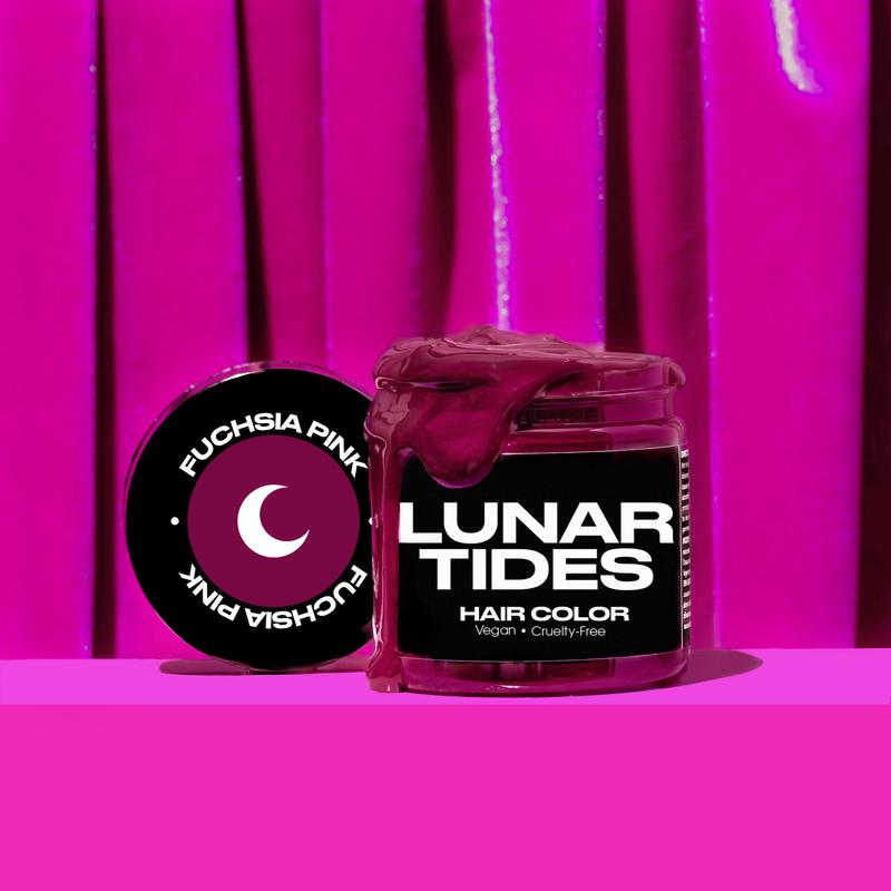 Lunar Tides Deep Pink Hair Color Semi-permanent - Fuchsia