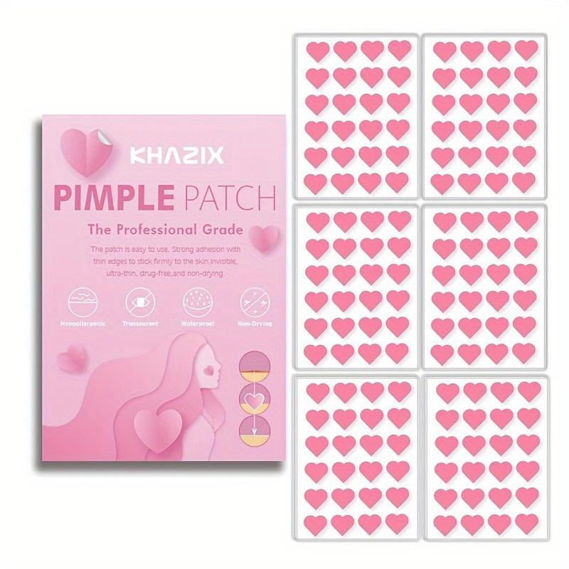 Heart Shaped Hydrocolloid Pimple Patch, 120pcs box Invisible Acne Cover Patches, Skin Care Product for Women & Men