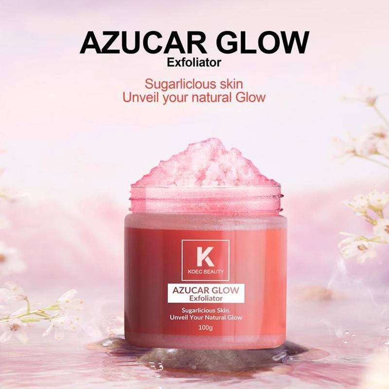 [Only $7.99!!!] Azúcar Glow Exfoliator - Sugar Facial Scrub for Smoother, Glowing Skin: Skincare & Comfort Bundle