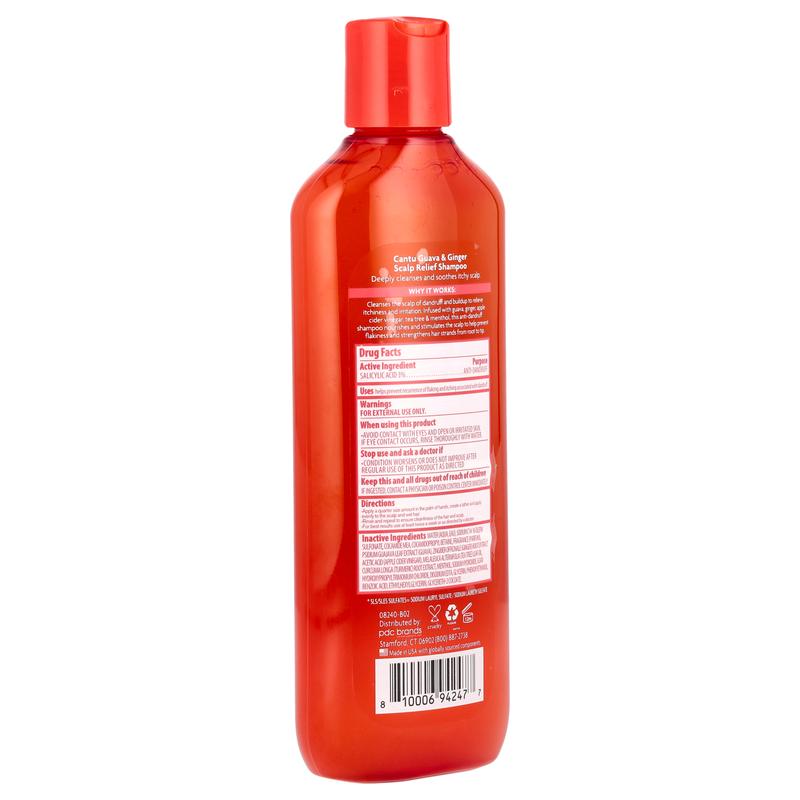 Cantu Scalp Relief Shampoo, Guava, 13.5 fl oz (400 ml)