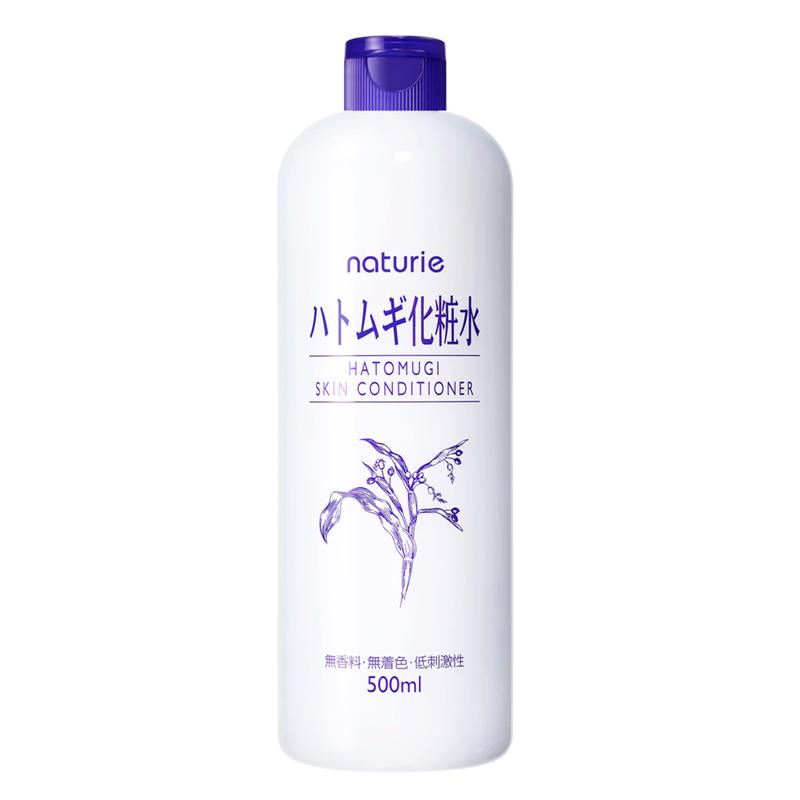 Imju - Naturie Hatomugi Skin Conditioner 500ml | ALL-PURPOSE JAPANESE TONER FOR OILY, COMBINATION & BREAKOUT-PRONE SKIN