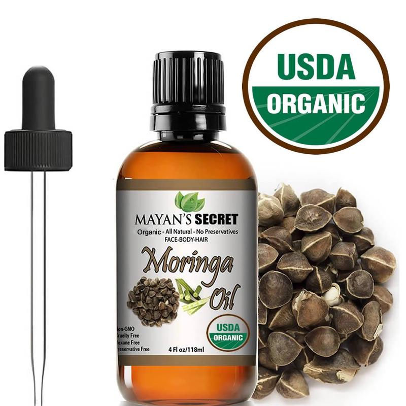 Certified Organic Moringa Oil for Body Care and Comfort